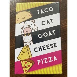 Taco Cat Goat Cheese Pizza card game. BRAND NEW IN BOX